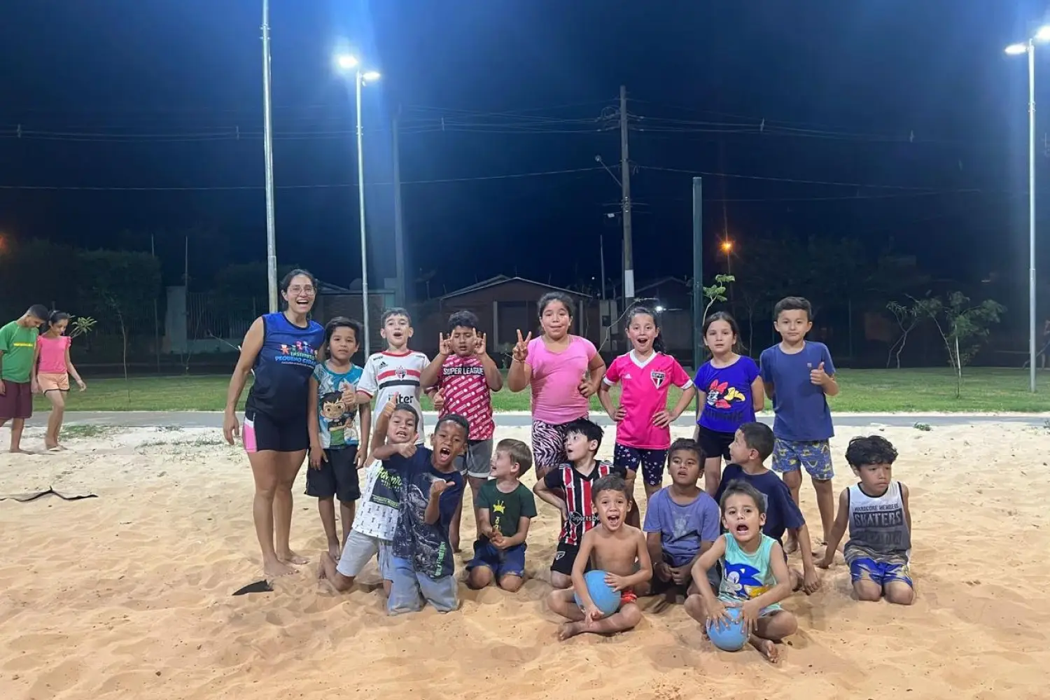 Futebol na areia