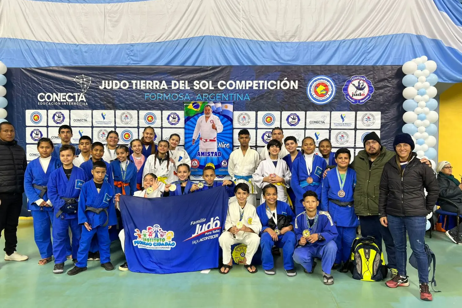 Competição de Judô na Argentina